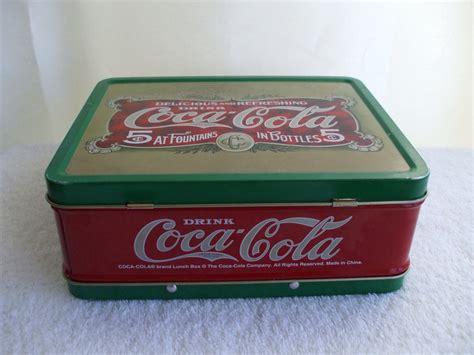 Metal Coca Cola Box 